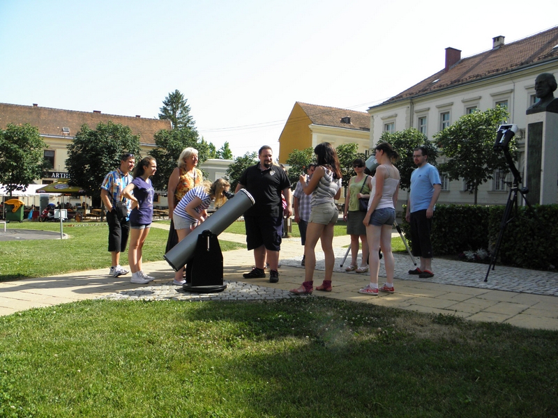 Promatranje Sunca na Spravišču 2015. godine (foto R.Matić)